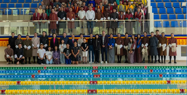 Khai trương bể bơi thi đấu quốc tế cao nhất thế giới tại Bhutan (06/06/2024)